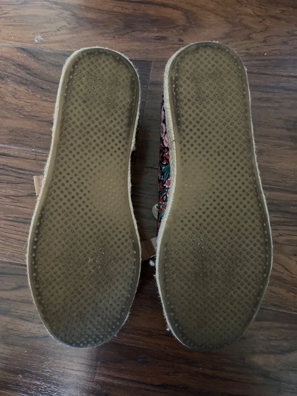 TOMS floral espadrilles